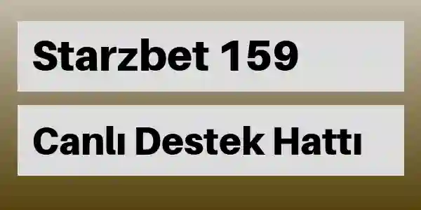 Starzbet Mobil destek 159